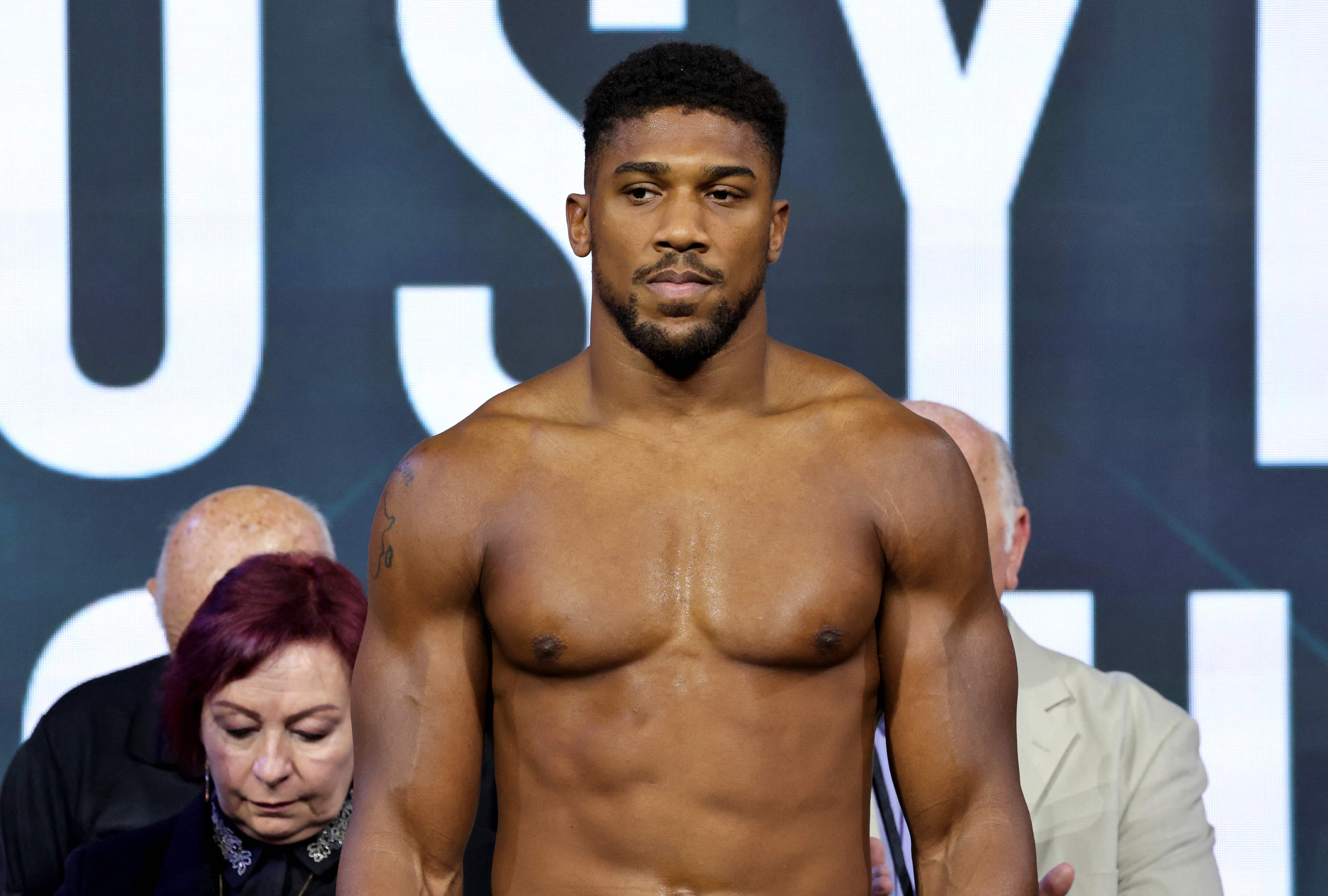 Petinju Inggris Anthony Joshua