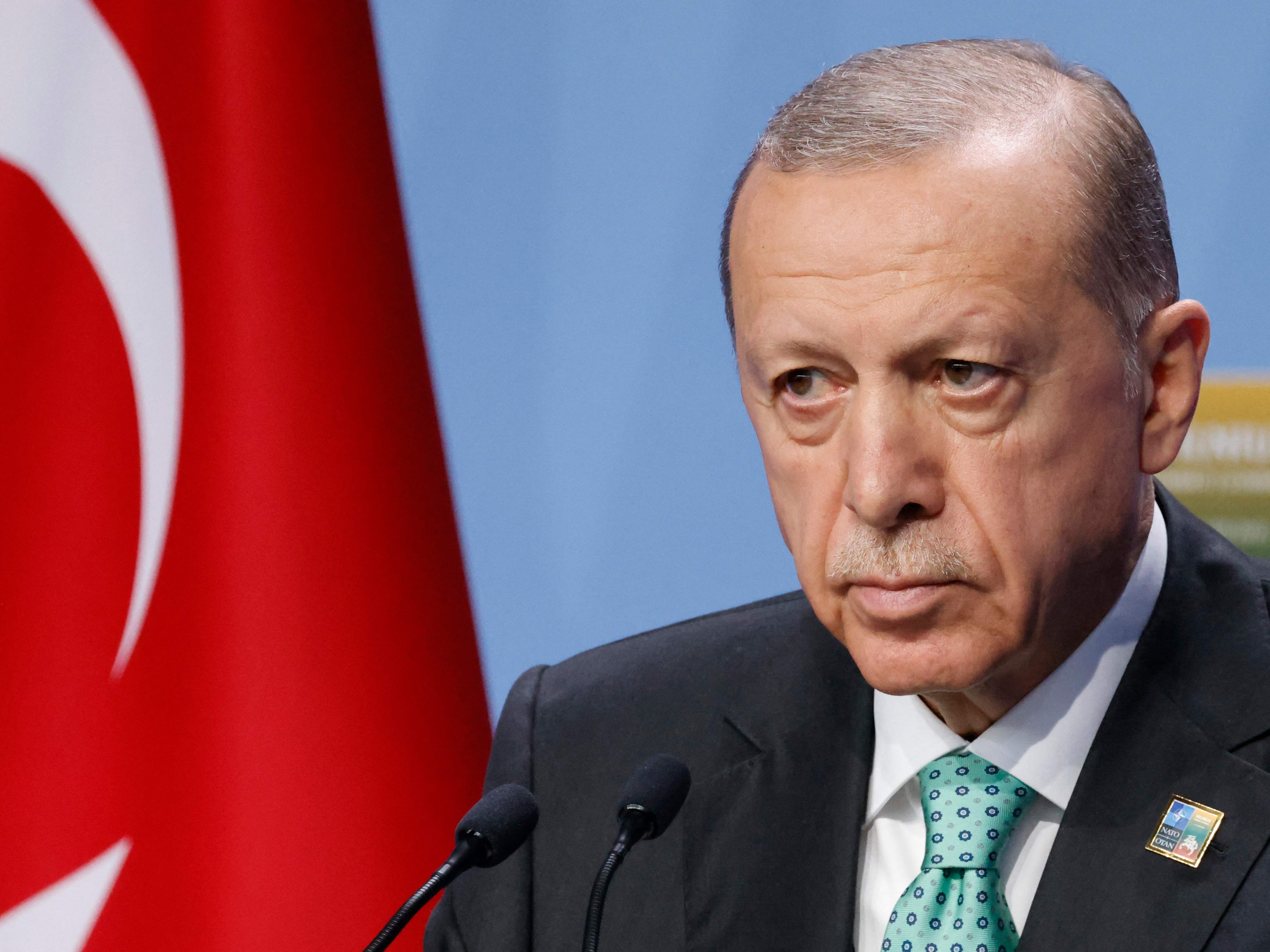 Recep Tayyip Erdogan.