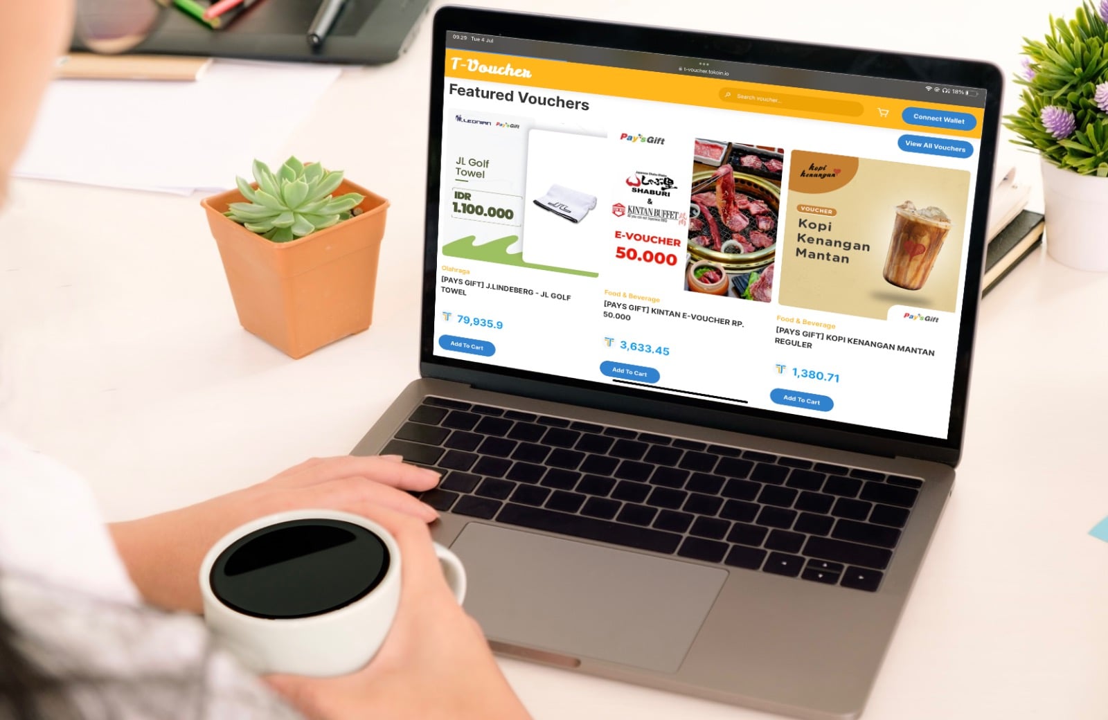  Tokoin baru-baru ini meluncurkan T-Voucher.