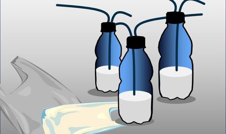 Ilustrasi alat hisap Bong yang ditemukan di Pasar Tanah Abang Blok G