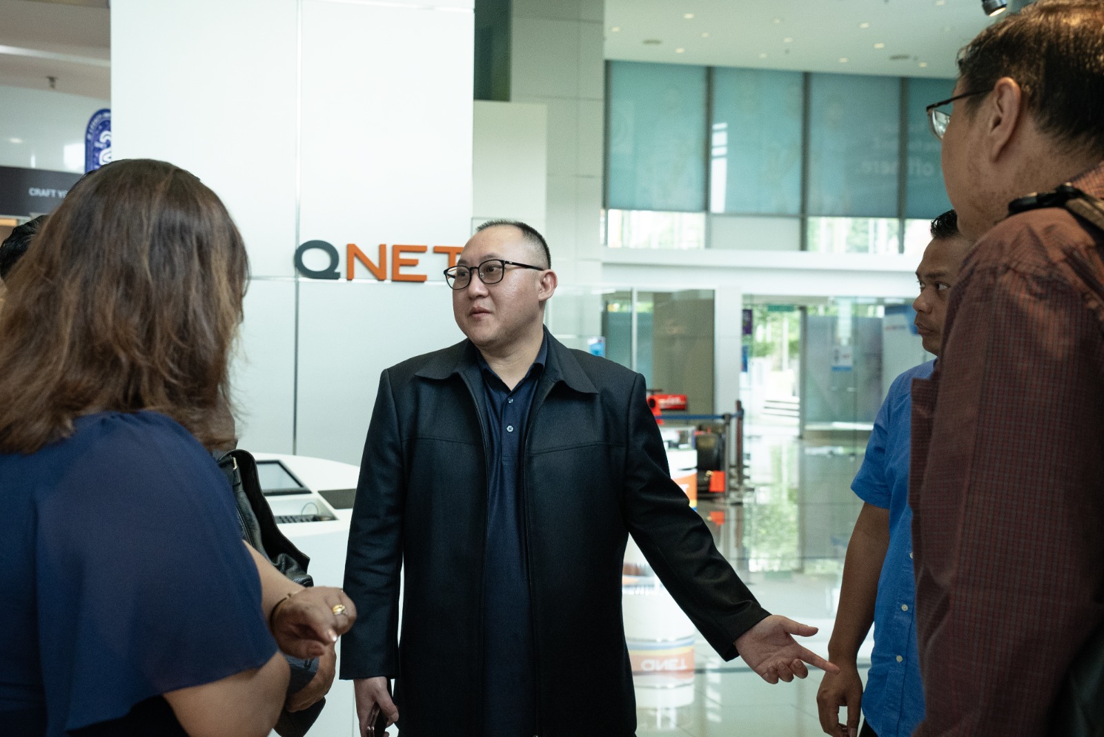QNET menjamu rombongan dari AP2LI di Kantor Pusat Operasional Perusahaan QNET di Petaling Jaya, Malaysia.