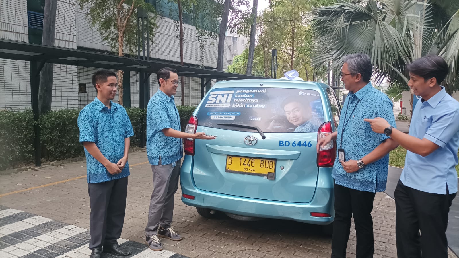 Peluncuran kampanye SNI ala Bluebird