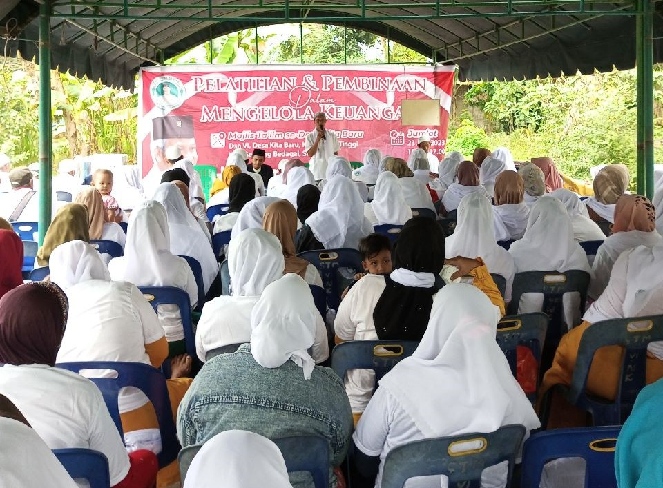 Pelatihan kelola keuangan di Serdang Bedagai