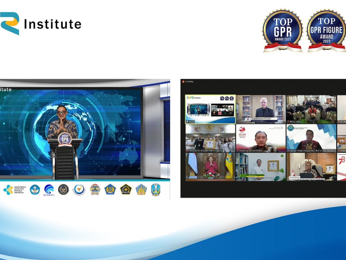 Anugerah Top GPR Figure Award 2023 yang diselenggarakan oleh GPR Institute, Rabu 26 Juli 2023.