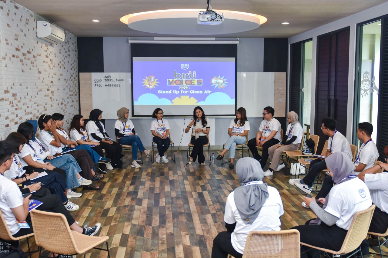 Biru Voices Bootcamp 2023 di Teras Bhumi Cisarua, Bogor, Jawa Barat. 