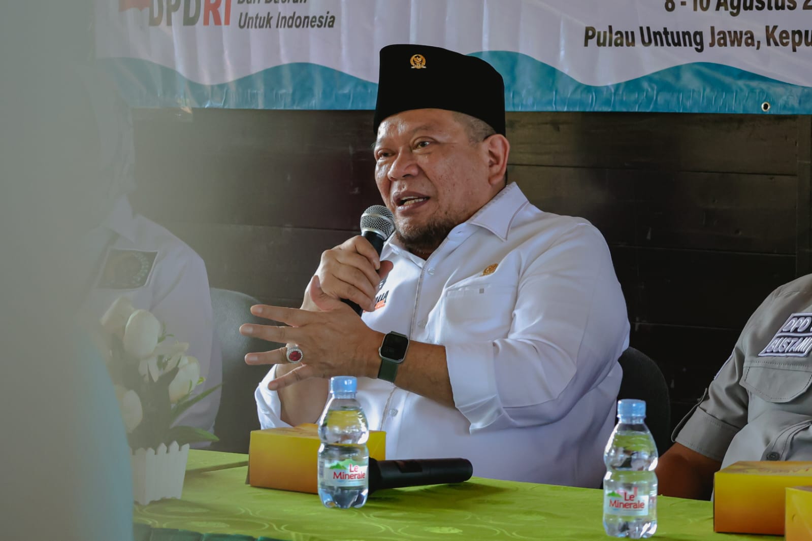 Ketua DPD RI AA LaNyalla Mahmud Mattalitti 