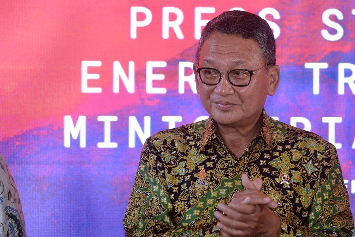 Menteri Energi dan Sumber Daya Mineral (ESDM) Arifin Tasrif.