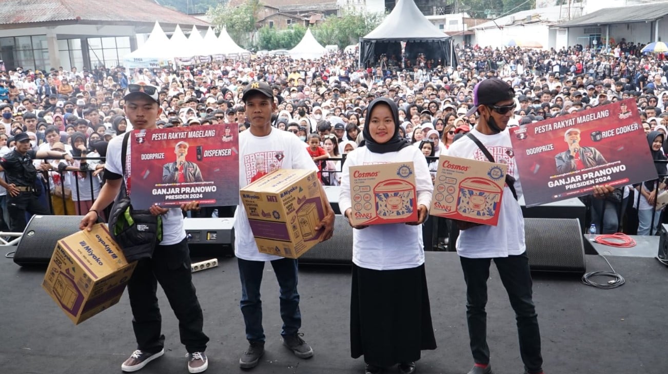 Sahabat Ganjar Gelar Pesta Rakyat