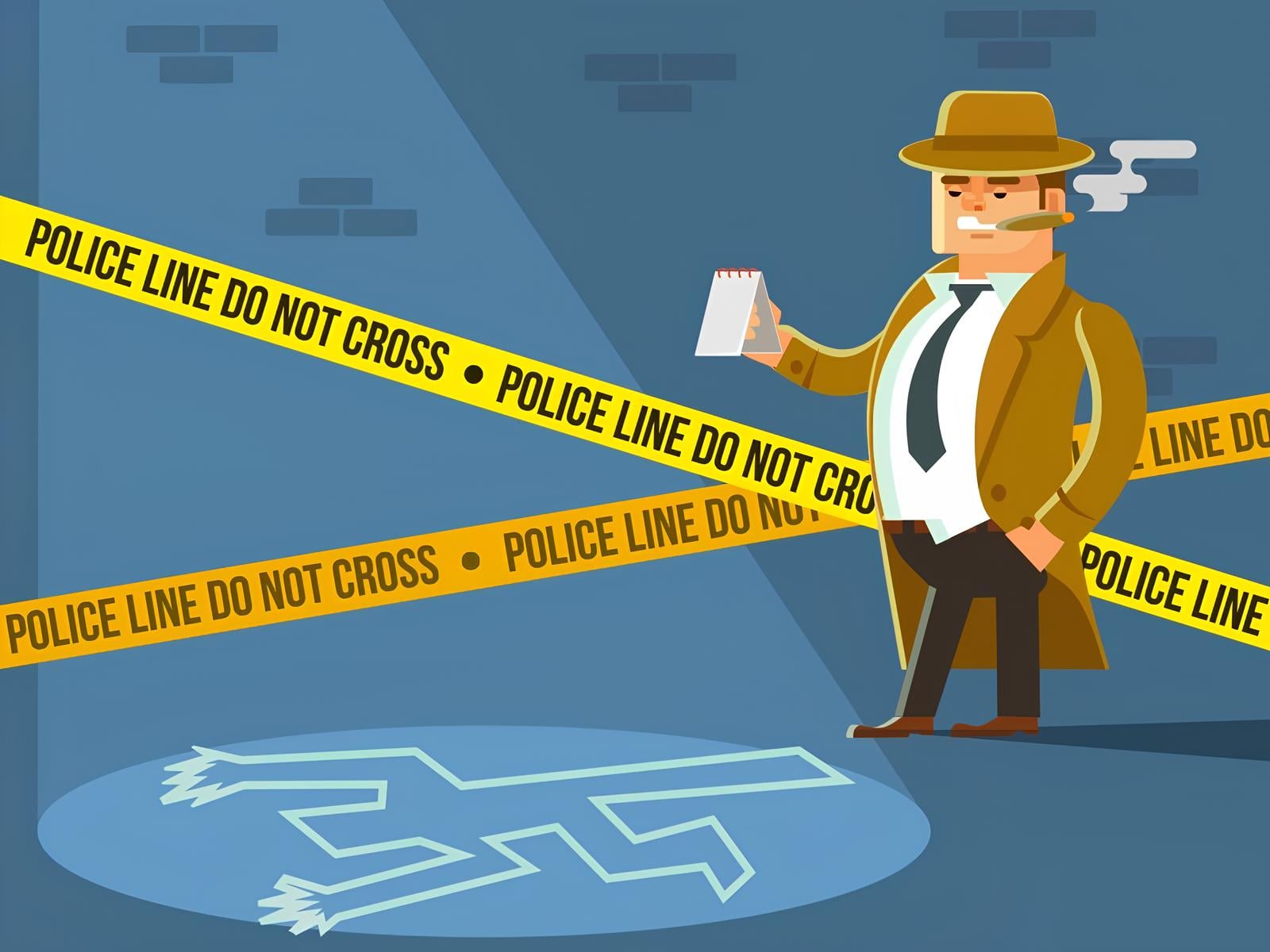 Ilustrasi penangkapan tersangka oleh polisi.