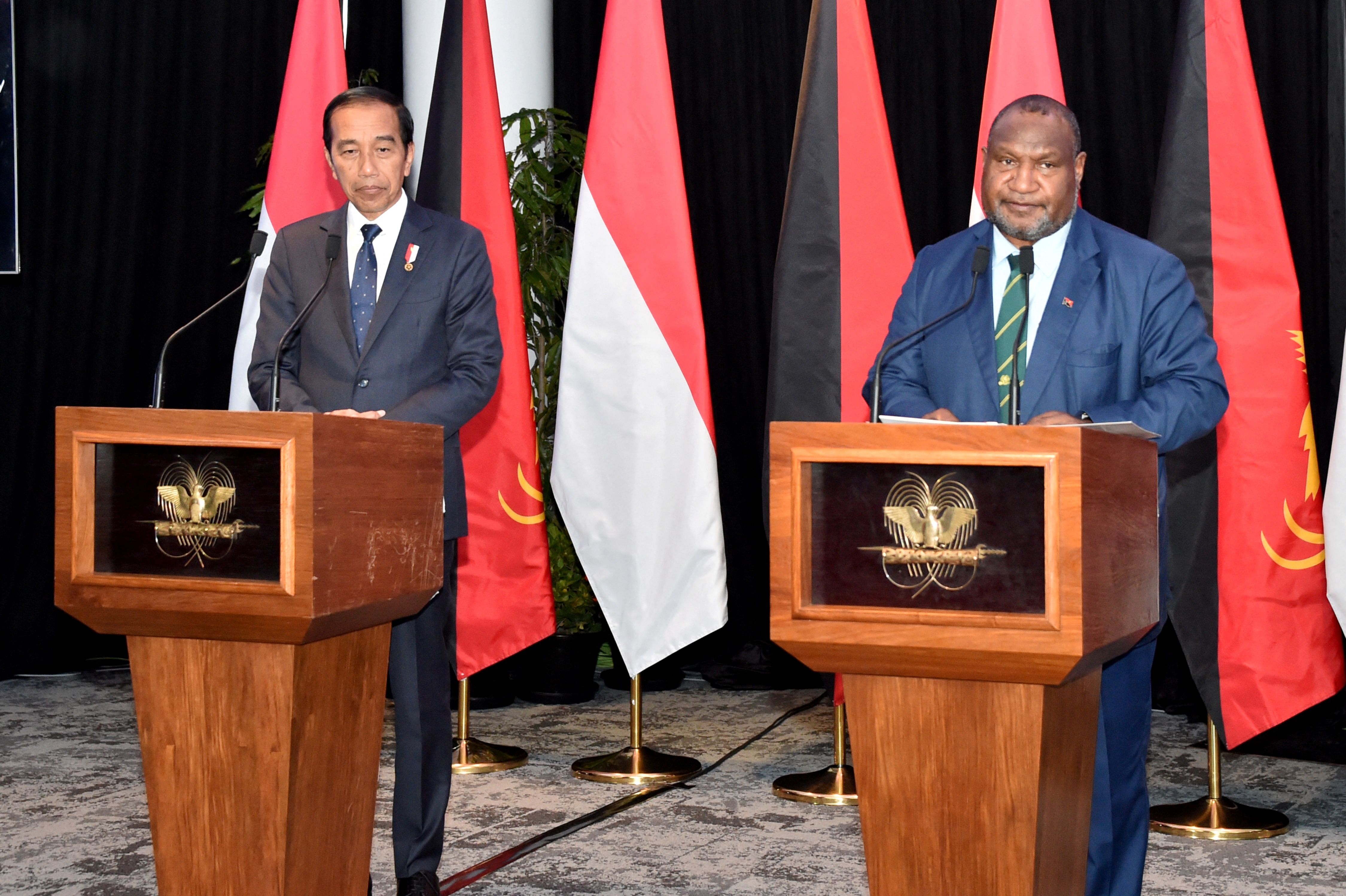 Jokowi: PNG Mitra Strategis Indonesia di Pasifik