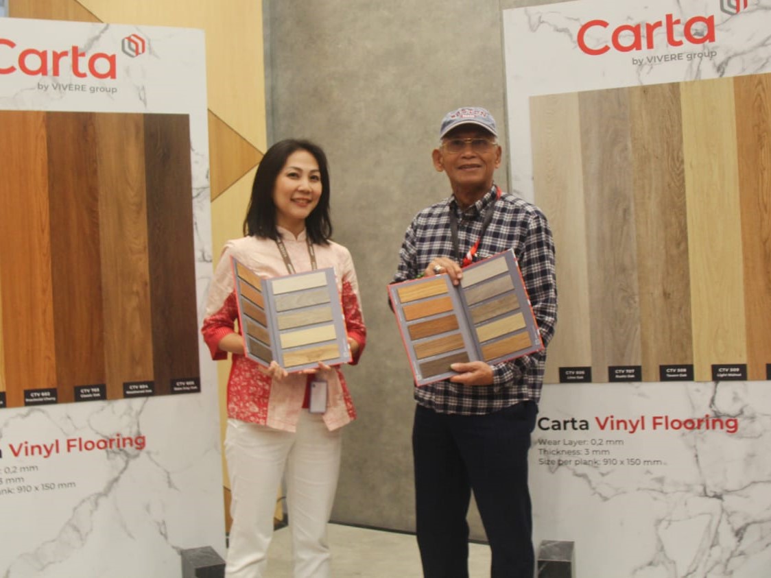 Dengan kehadiran Carta Flooring di Indonesia, konsumen semakin diperkaya terhadap pilihan laminasi lantai sebagai bagian dari gaya hidupnya.