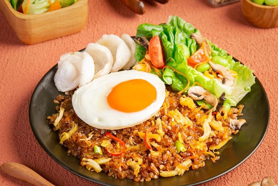 Ilustrasi makanan sehat