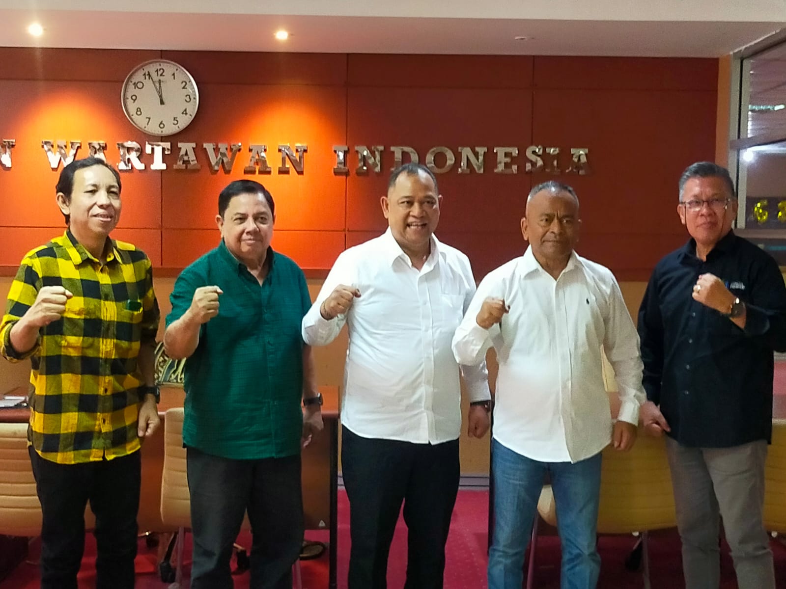 Anggota Bawaslu Totok Hariyono Berkunjung ke PWI Pusat