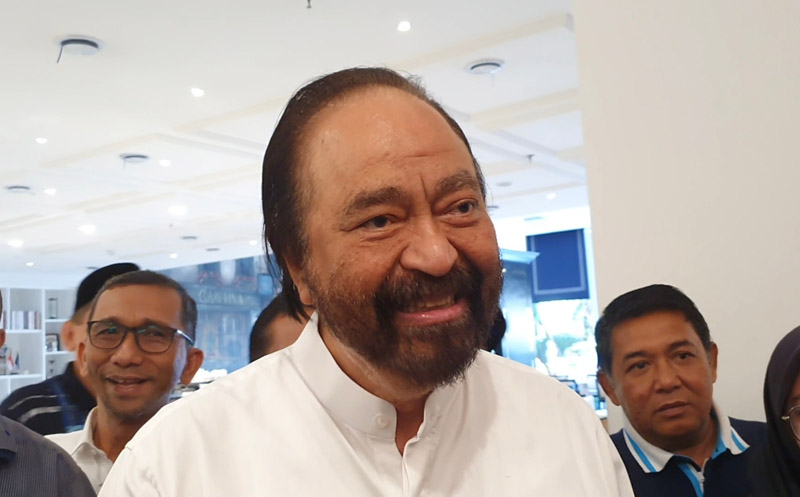 Surya Paloh mengaku Presiden Joko Widodo sempat menyebut tentang revolusi mental yang disinggungnya dalam Apel Siaga Perubahan.