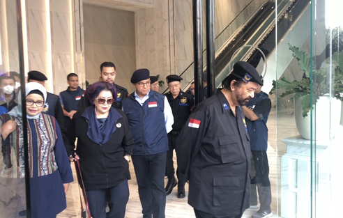 Surya Paloh Bertolak ke GBK untuk Pimpin Apel Siaga Perubahan