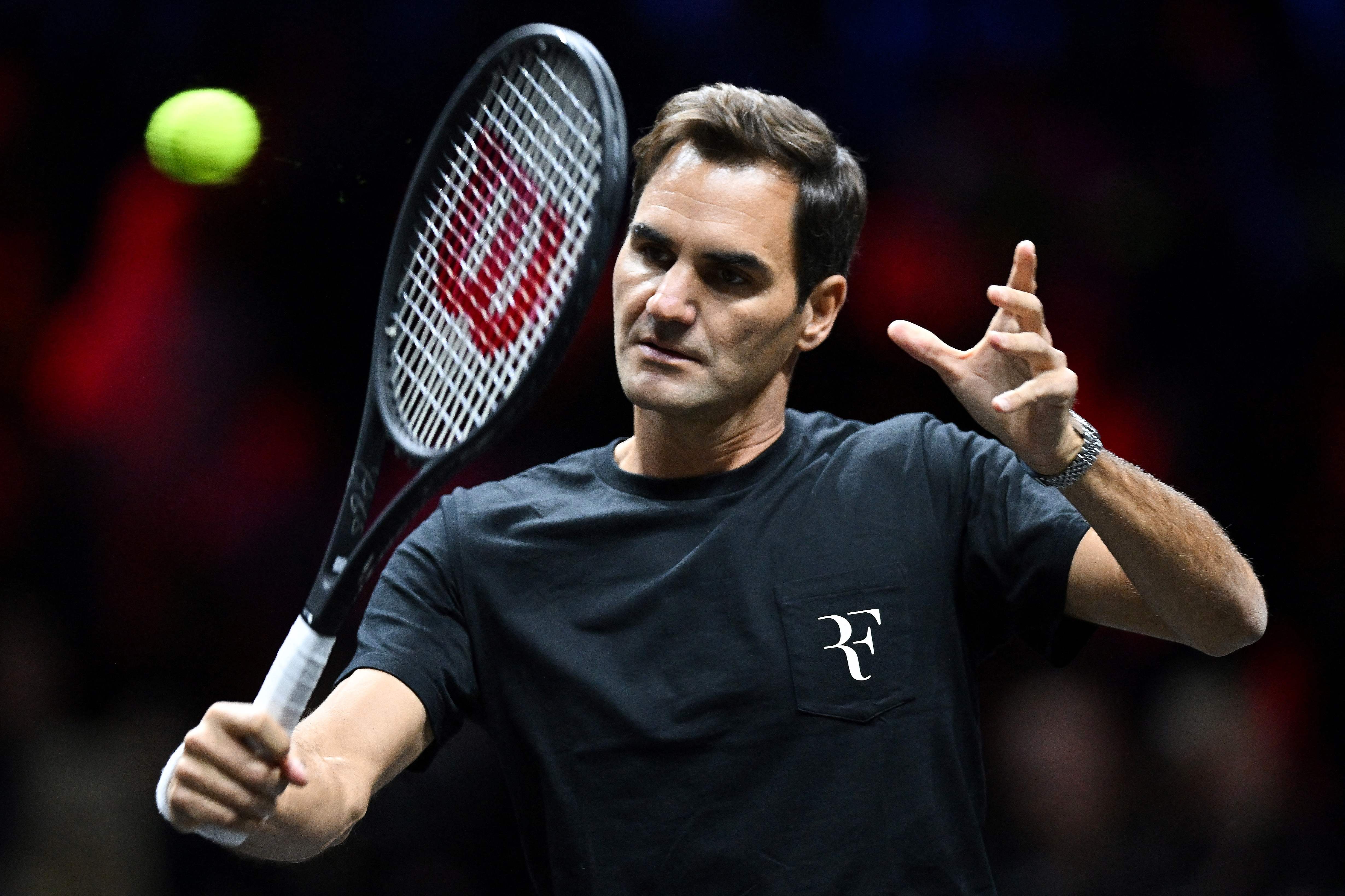 Petenis Roger Federer pensiun pada 2022 lalu karena cedera lutut.
