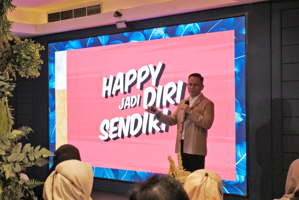 Acara peluncuran campaign terbaru, #HappyJadiDiriSendiri diadakan Klinik Estetika dr. Affandi di Habitate, Jakarta, Kamis (27/7).