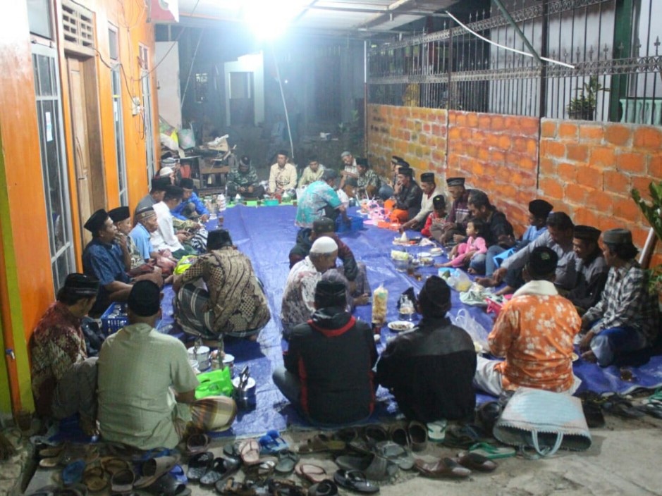 Acara syukuran malam 1 Muharram 1441 H dan kemeriahan menyambut tahun baru Islam di Desa Ngrancah, Wali Telon Selatan, Kabupaten Temanggung.