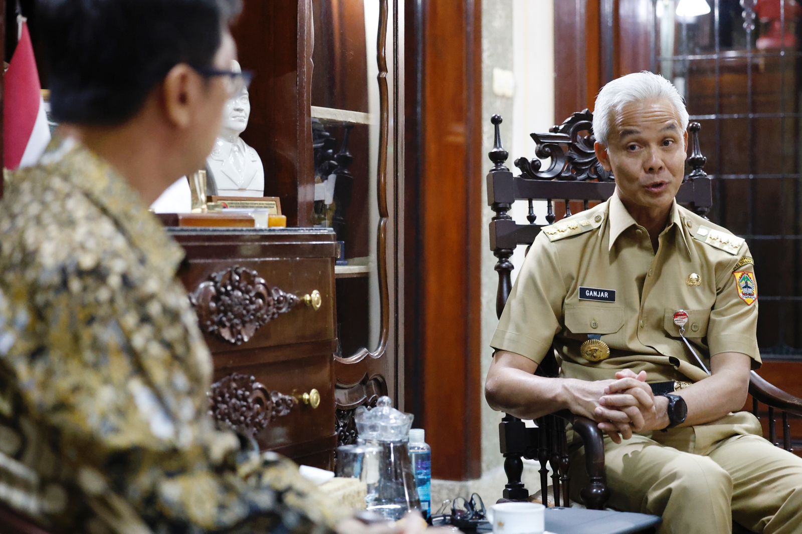Gubernur Jawa Tengah Ganjar Pranowo, melakukan pengembangan kerja sama dengan Thailand 