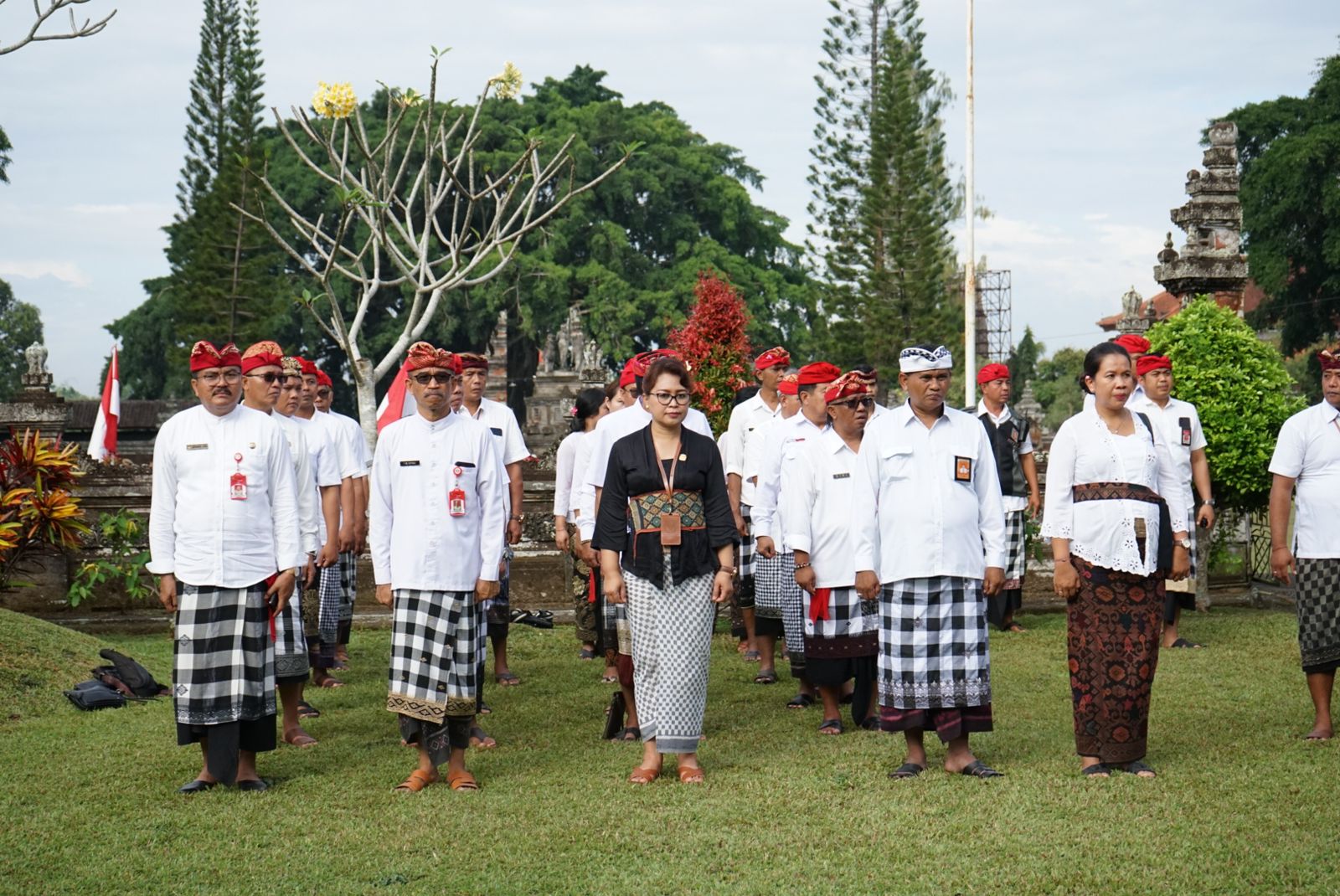 Acara penutupan perayaan Bulan Bung Karno di Taman Makan Pahlawan Margarana, Jumat, (30/6).