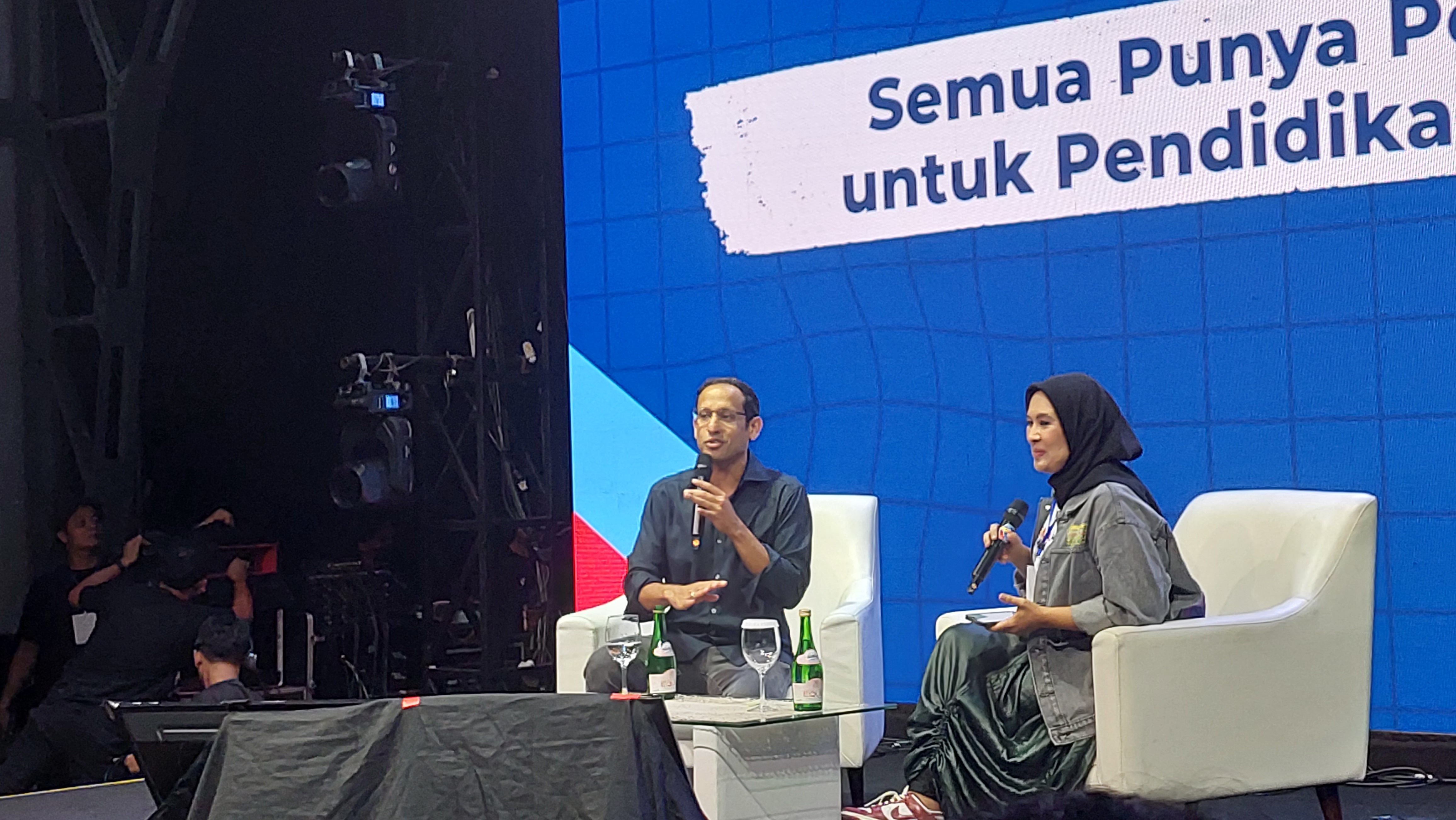 Sengkarut PPDB, Nadiem: Itu Kebijakan Pak Muhadjir Effendy