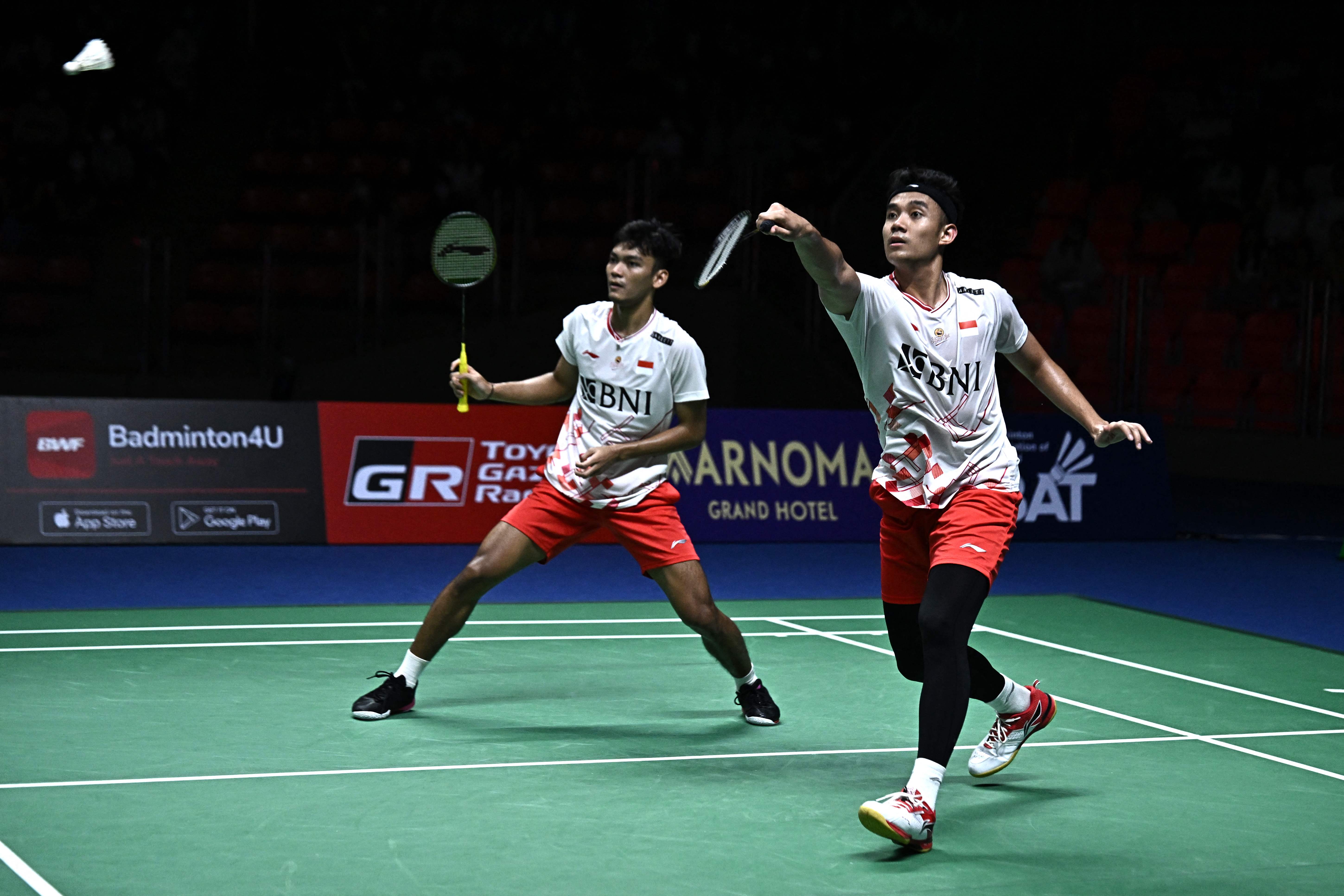 Ganda putra Indonesia Bagas Maulana/Muhammad Shohibul Fikri