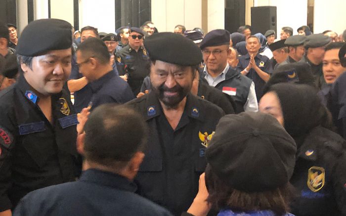Ketua Umum NasDem Surya Paloh merakan ulang tahun ke-72. 