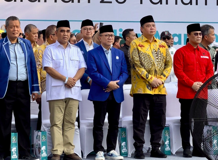 Hadiri Harlah PKB, Zulhas: Tujuan Kita Sama, Indonesia Lebih Maju