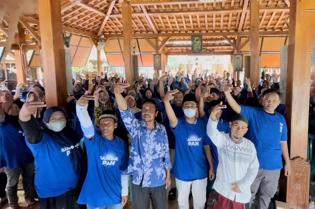 Pendukung Partai PAN di Madura