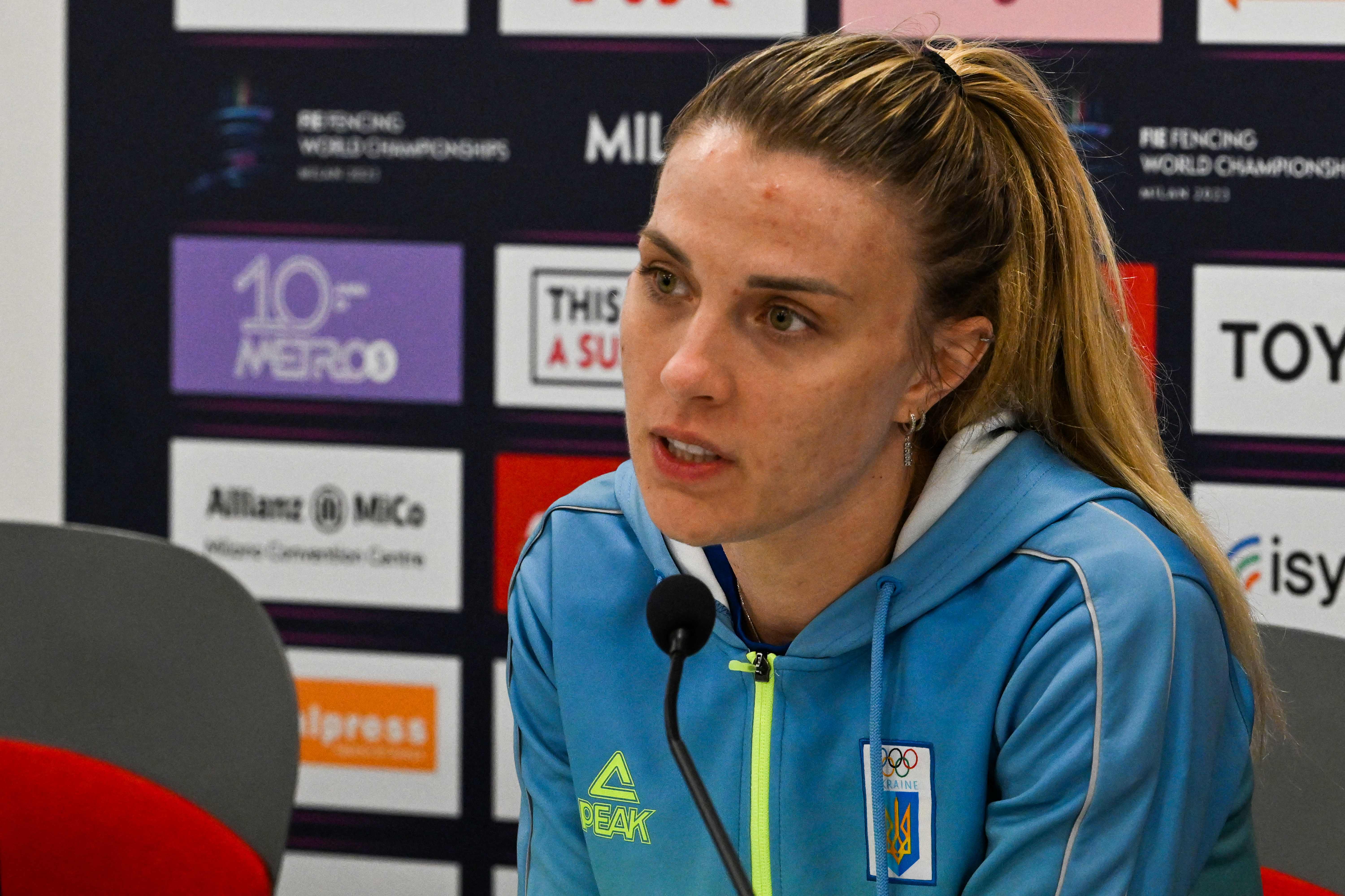 Atlet anggar Ukraina Olha Kharlan