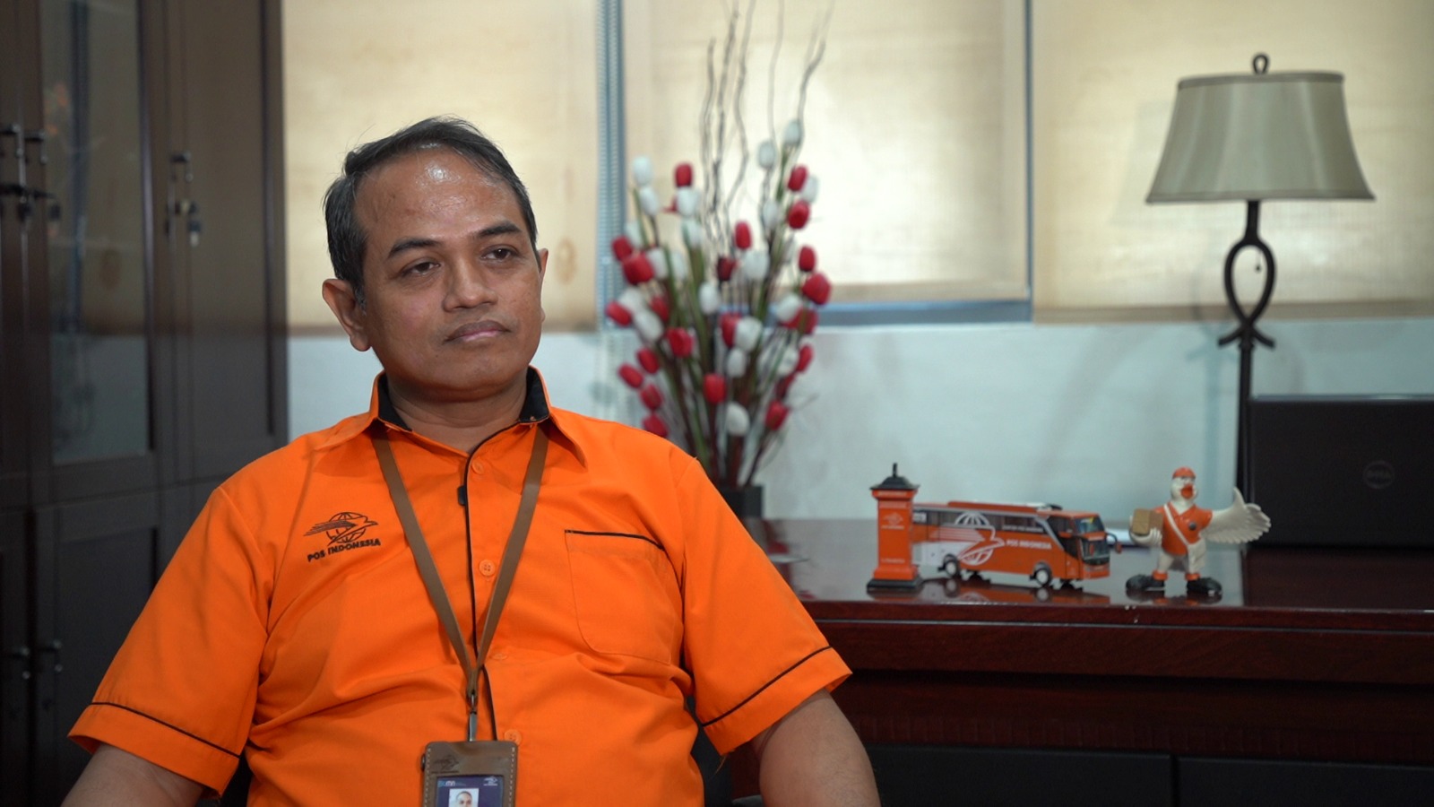  Executive General Manager Pos Indonesia Arif Yudha.
