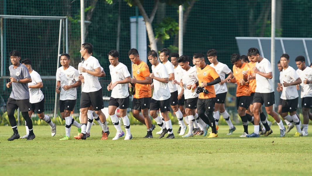 Latihan Timnas Indonesia