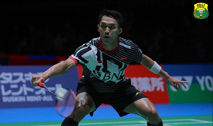 Tunggal putra Indonesia Jonatan Christie