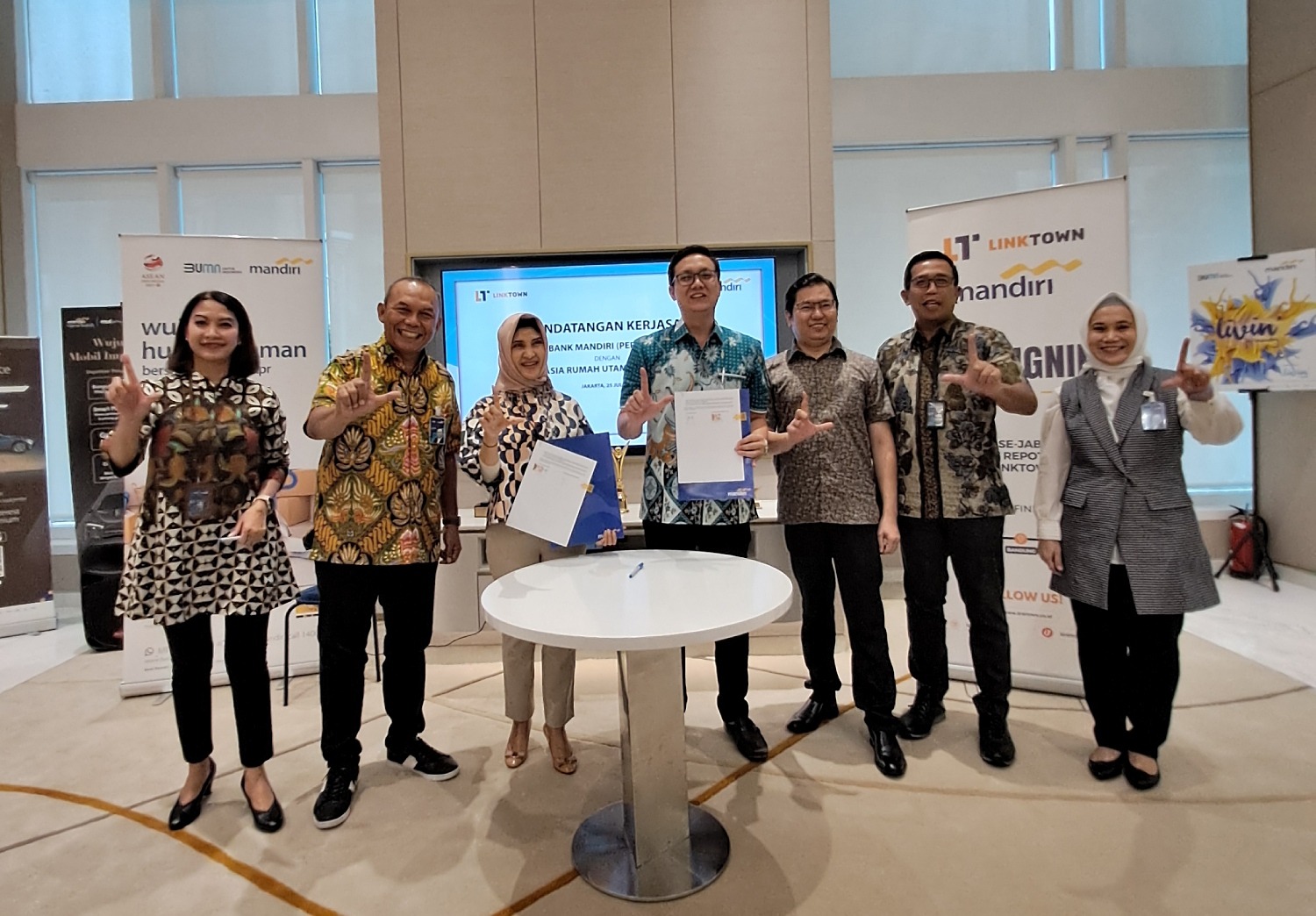 Bank Mandiri-LinkTown Berkolaborasi Mendorong Pertumbuhan KPR
