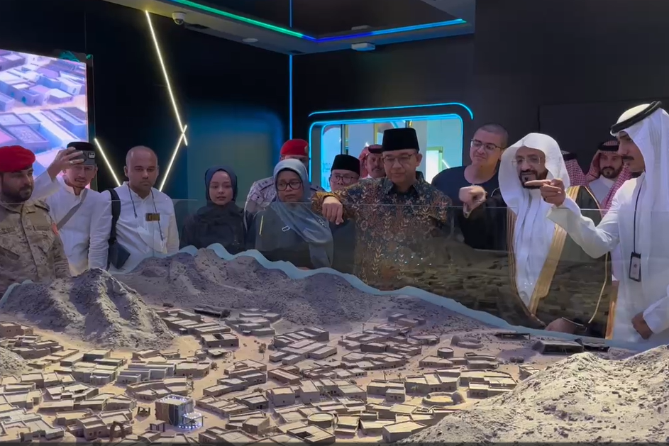 Anies Baswedan di Museum Rasulullah SAW.