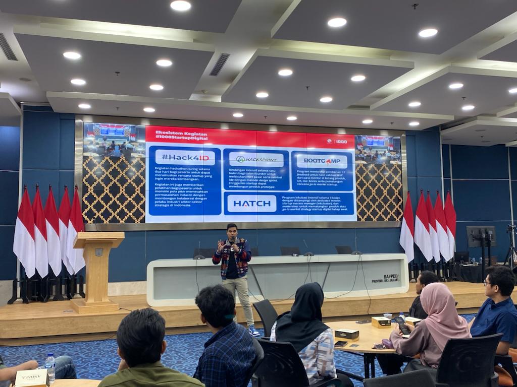 #Hack4ID Jadi Ajang Pelatihan Calon Founder Startup