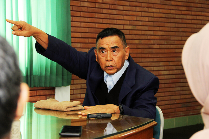 Pimpinan Pondok Pesantren Al Zaytun, Panji Gumilang.