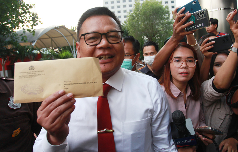 Brigjen Pol Endar Priantoro kembali tugas sebagai Direktur Penyelidikan KPK.