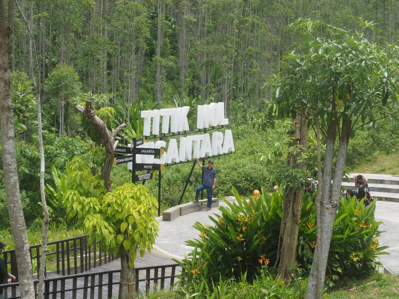 Foto IKN Nusantara titik 0.