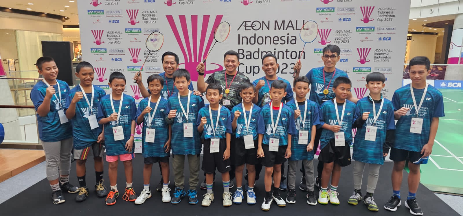  Rangkaian kedua AEON Mall Badminton Cup 2023 kembali digelar pada 12 - 16 Juli 2023.