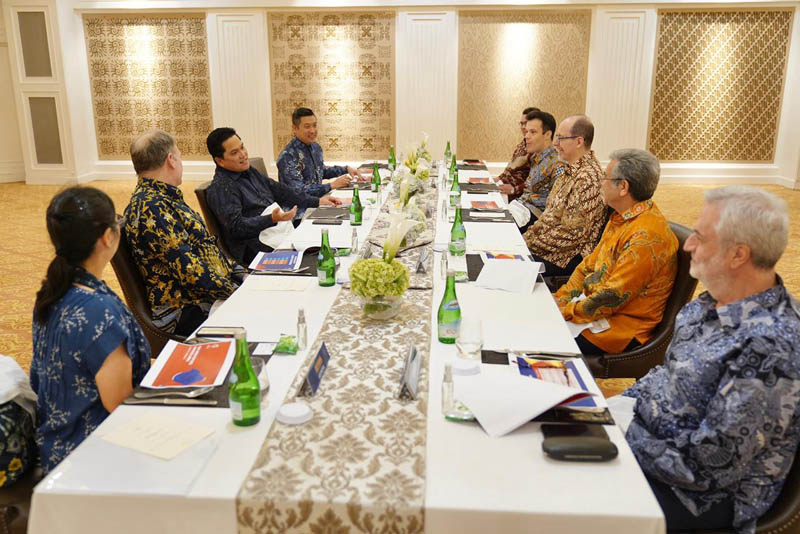 Menjamu Perwakilan Negara Peserta FIBA World Cup 2023, Erick Thohir Pastikan Indonesia Siap ke Pentas Dunia