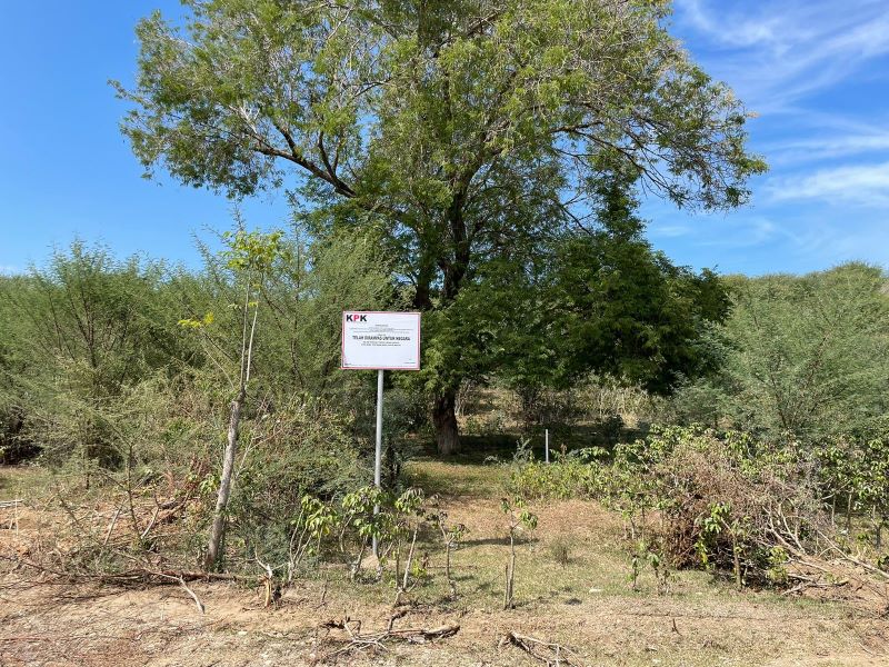 Tanah milik eks Bupati PPU yang akan dilelang KPK.