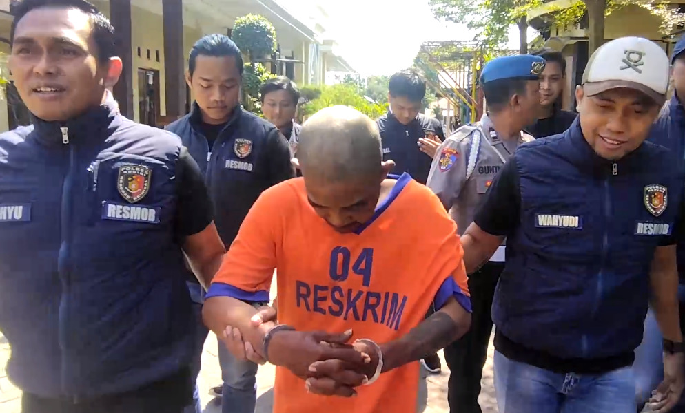 Pelaku pembunuh dan pemerkosa anak kandung di Kediri, Jawa Timur