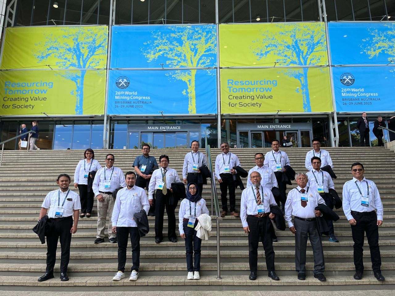 Delegasi Indonesia di World Mining Congress 2023