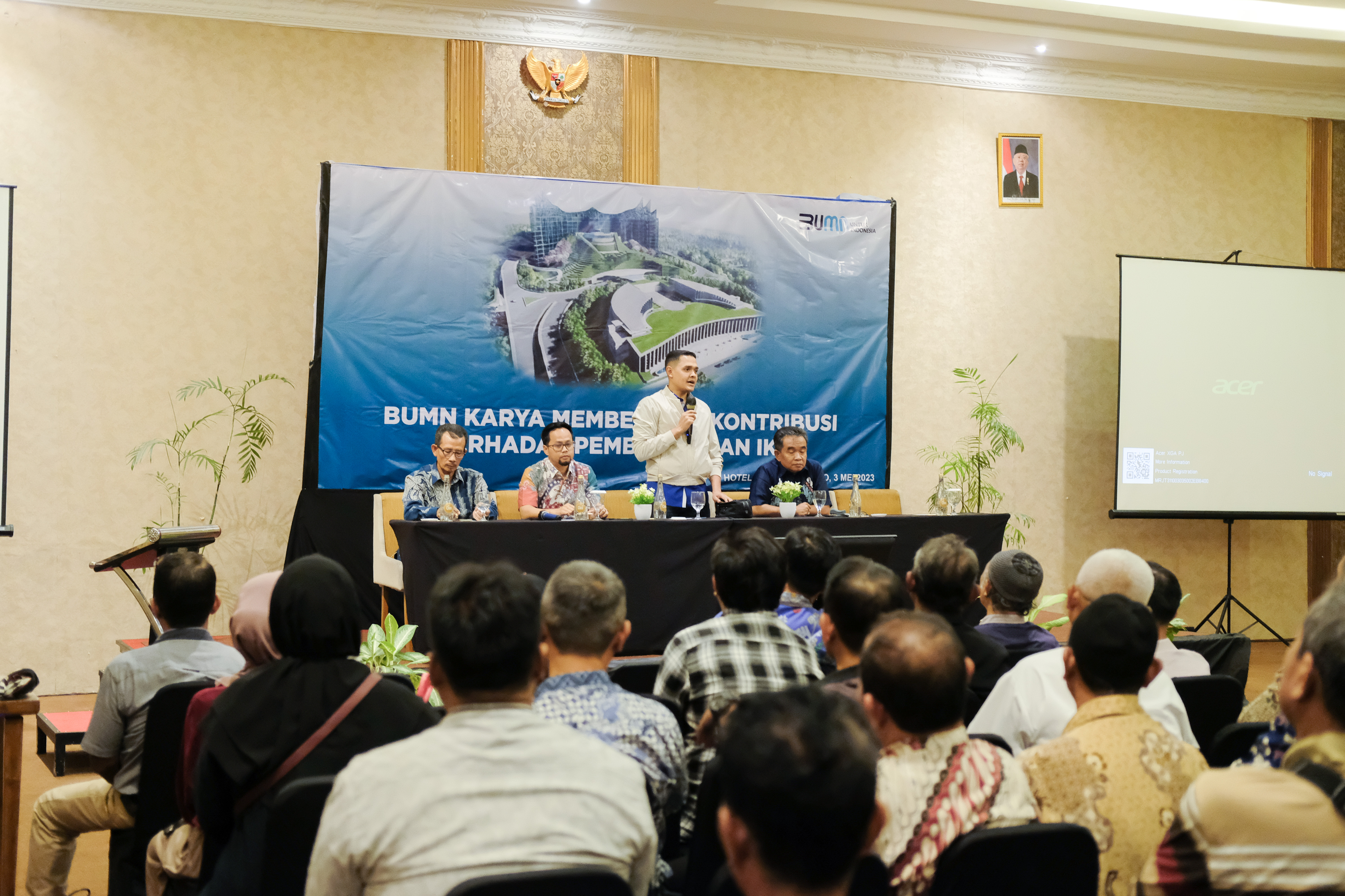 BUMN Disebut Berperan Penting dalam Membangun IKN