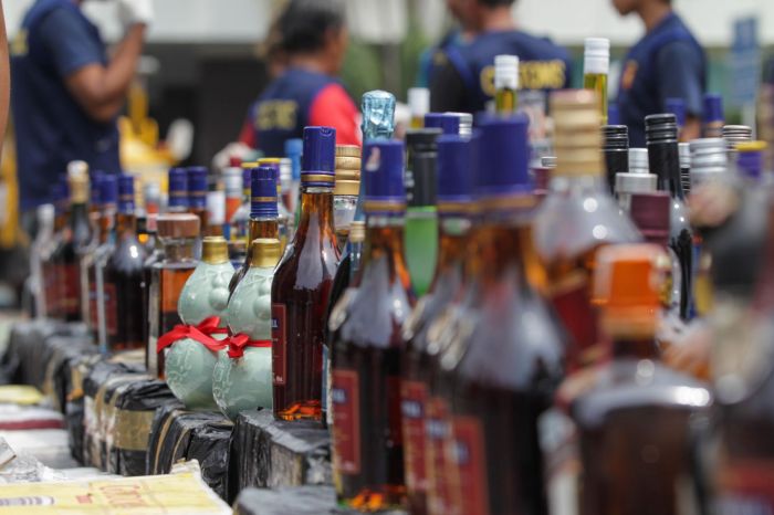 Ilustrasi minuman alkohol