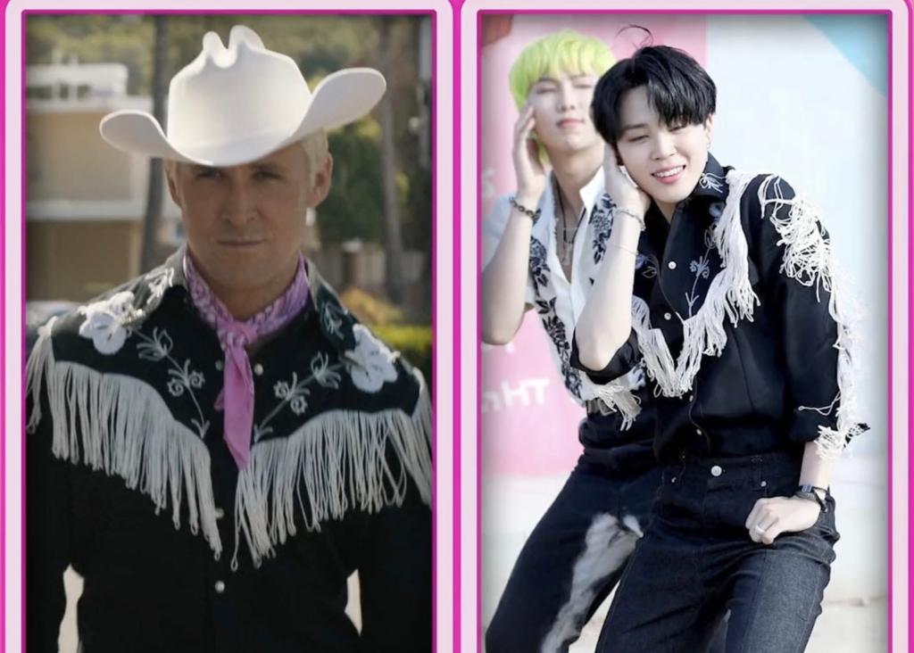 Jimin BTS disebut jadi inspirasi busana Ryan Gosling saat berperan menjadi Ken di Film Barbie