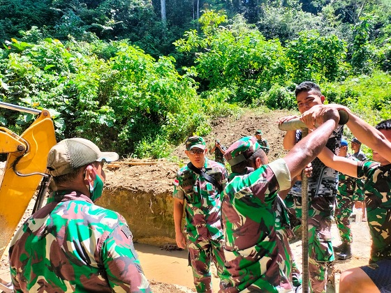 Dorong Kesejahteraan Masyarakat Papua, TNI Siap Bantu Masalah Air Bersih