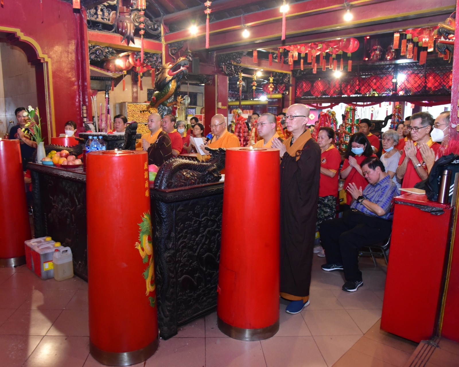 Perayaan HUT ke-72 Wihara Dharma Jaya Toasebio