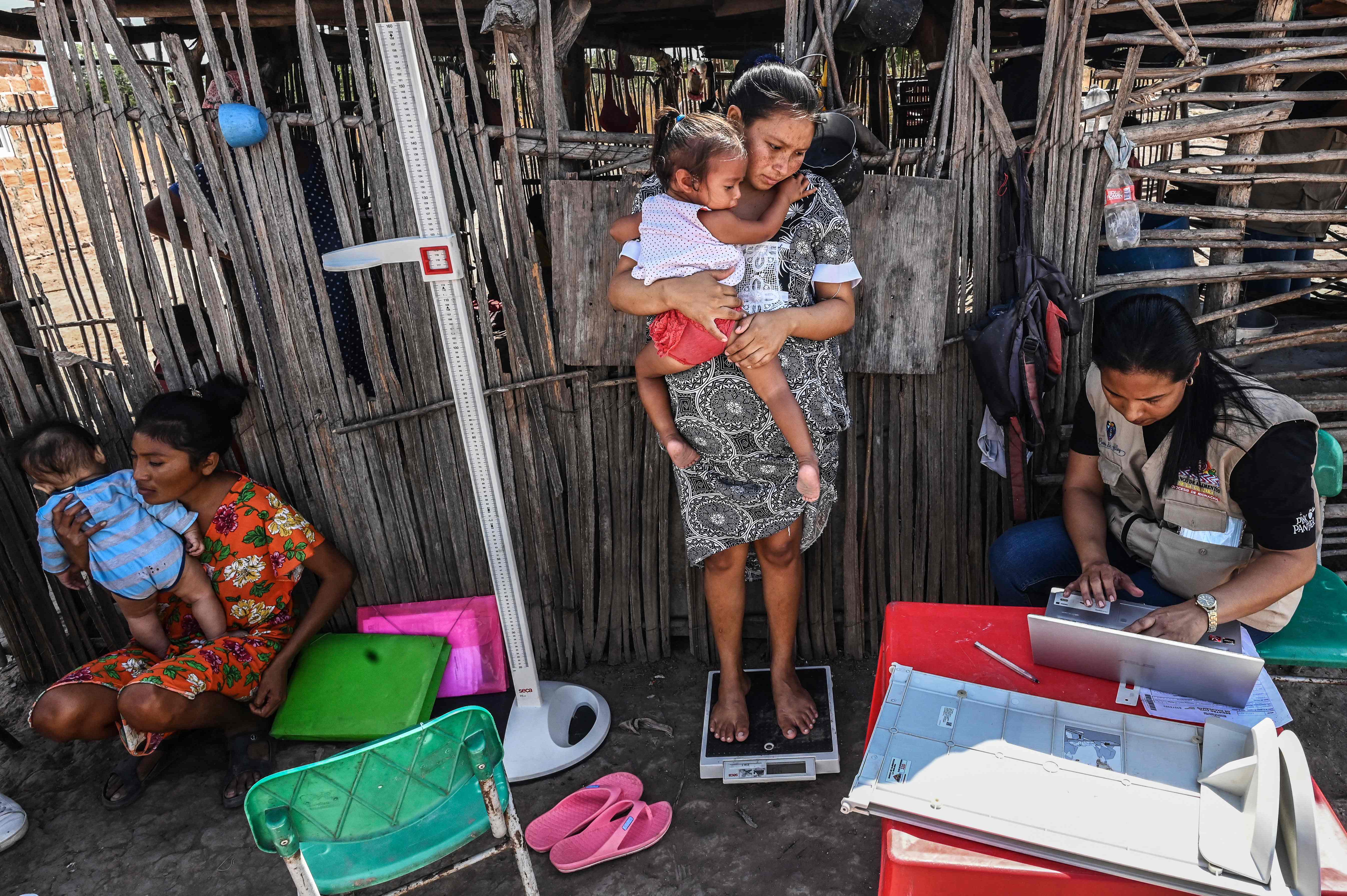Masyarakat adat yang kekurangan pangan di La Guajira, Kolombia 
